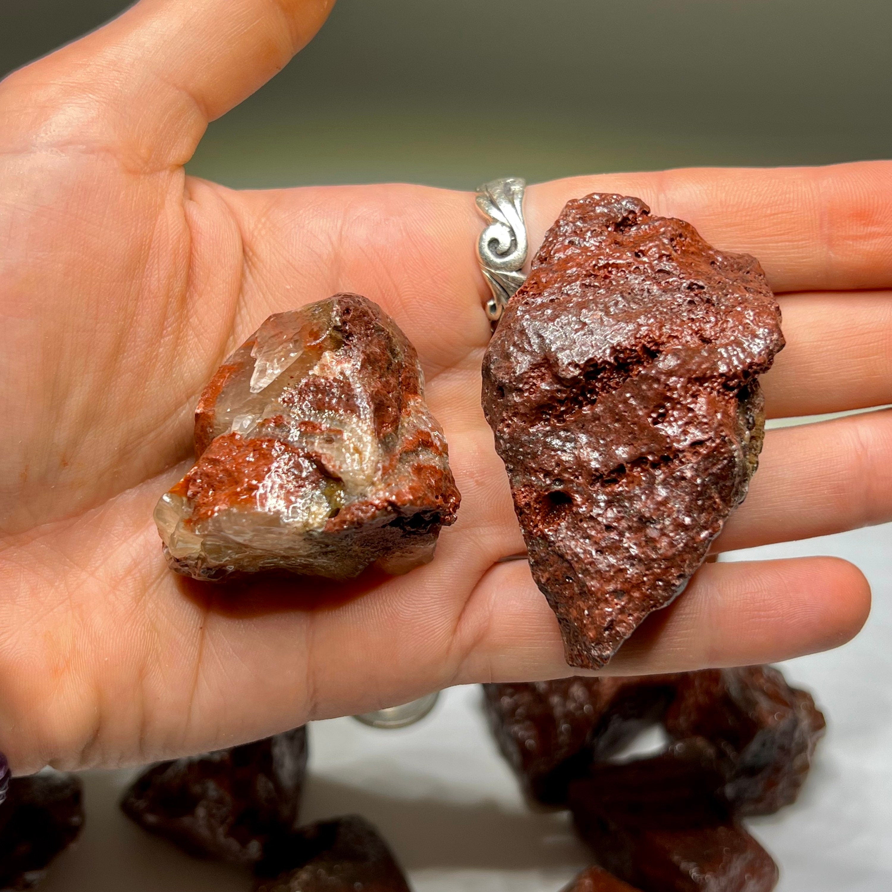 Mahogany Calcite Crystal from Mexico