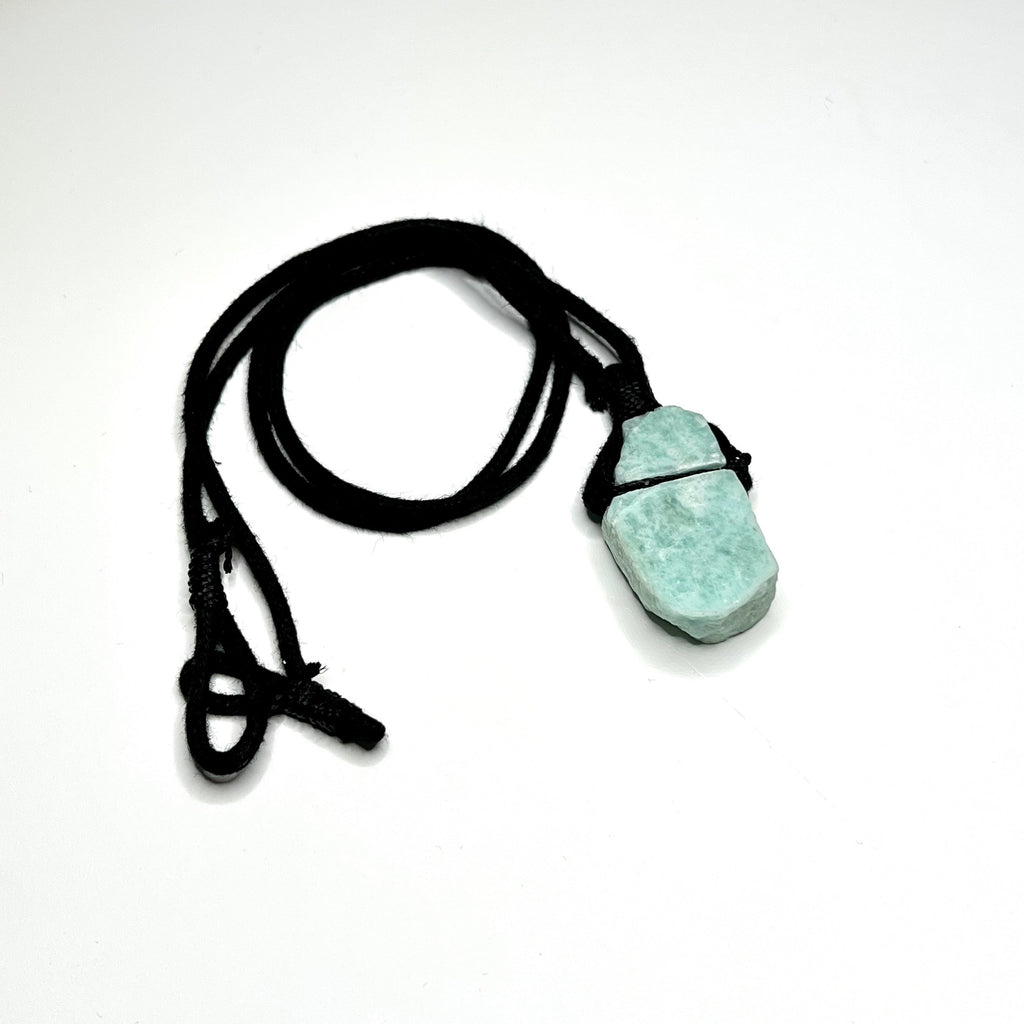 Amazonite Crystal Necklace