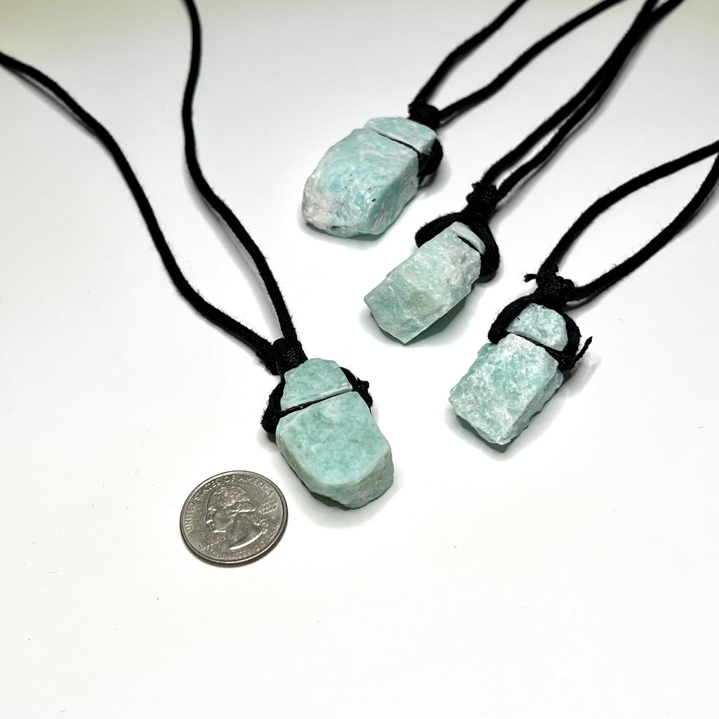 Amazonite Crystal Necklace