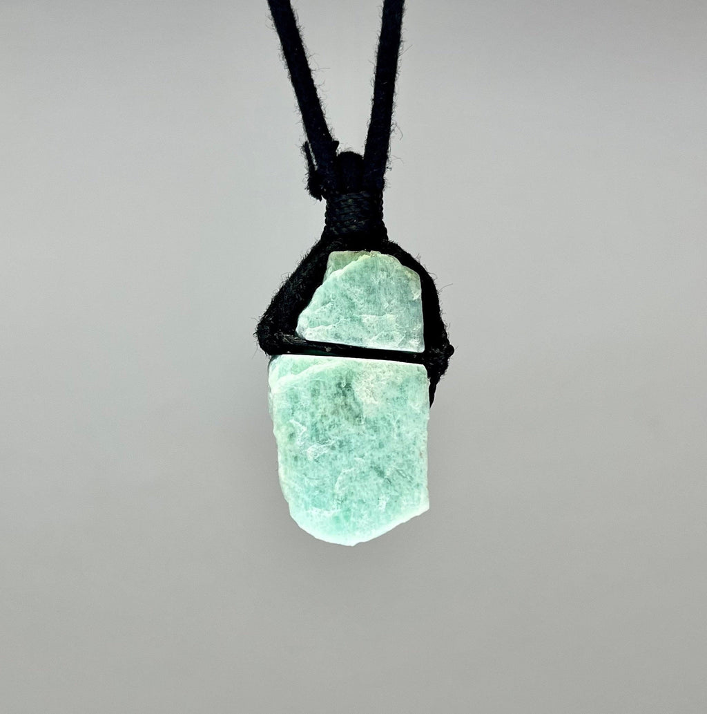 Amazonite Crystal Necklace