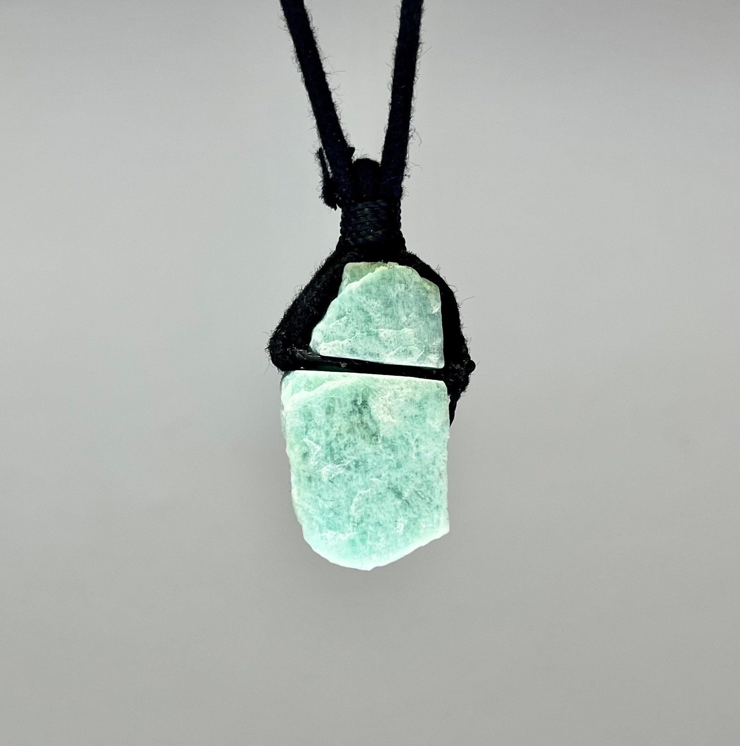 Amazonite Crystal Necklace