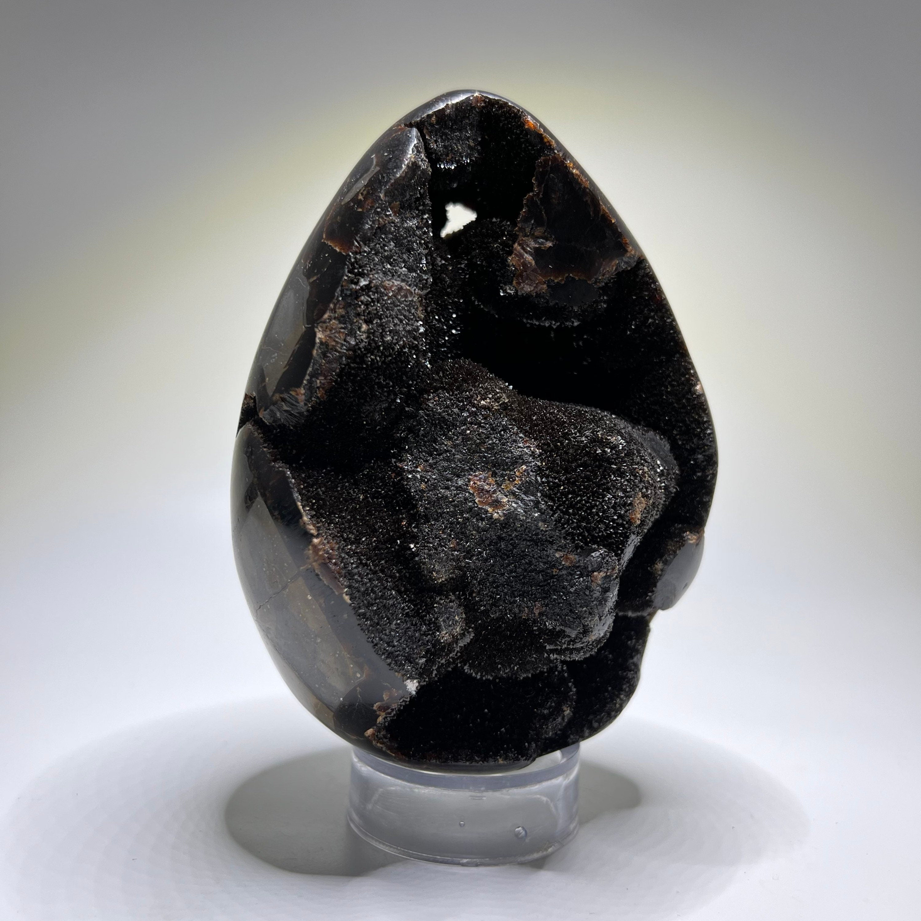 Septarian Crystal Egg