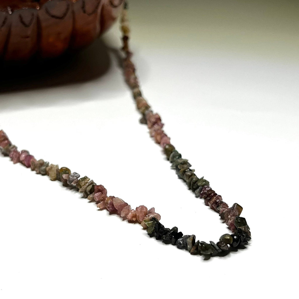 Tourmaline Crystal Chips Necklace