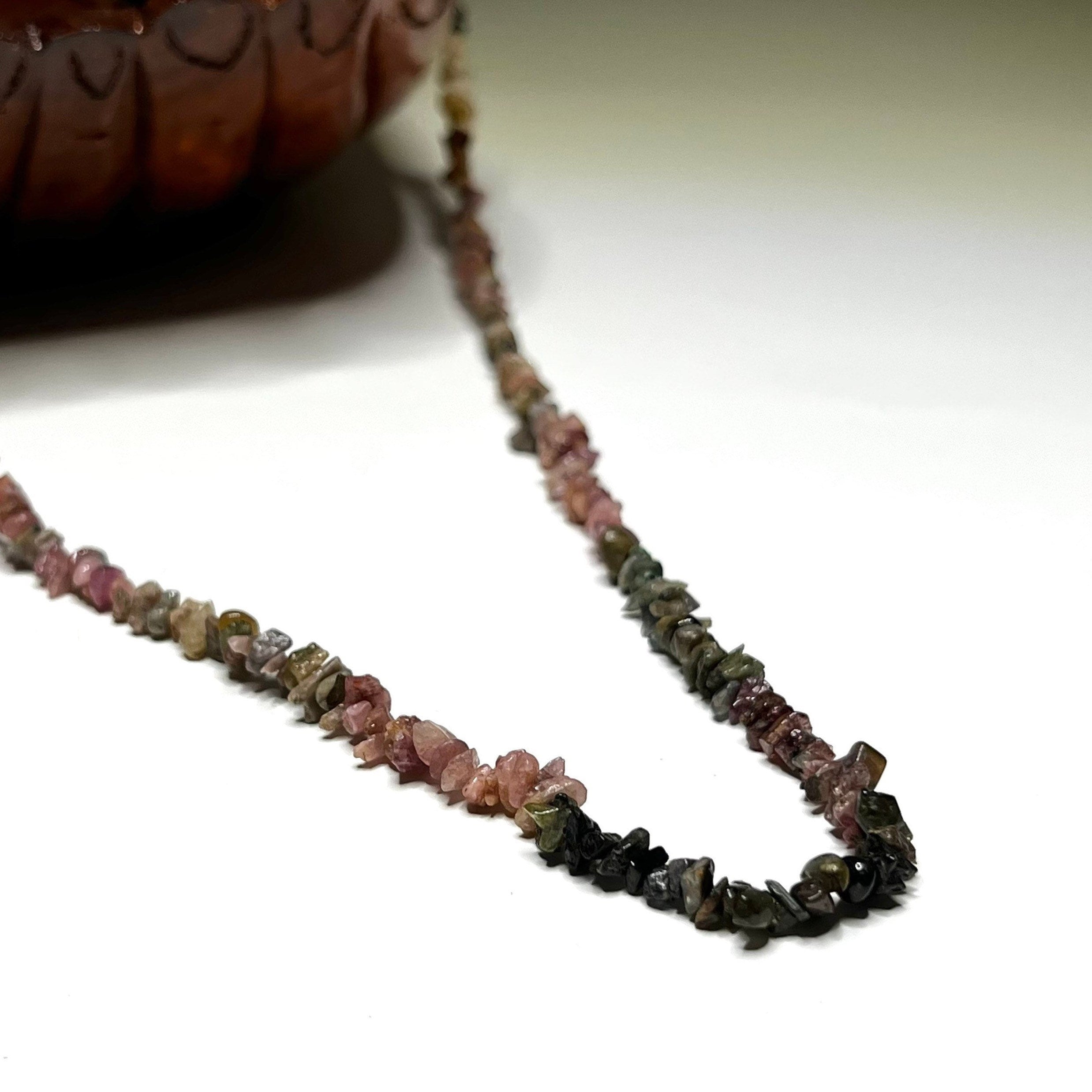 Tourmaline Crystal Chips Necklace