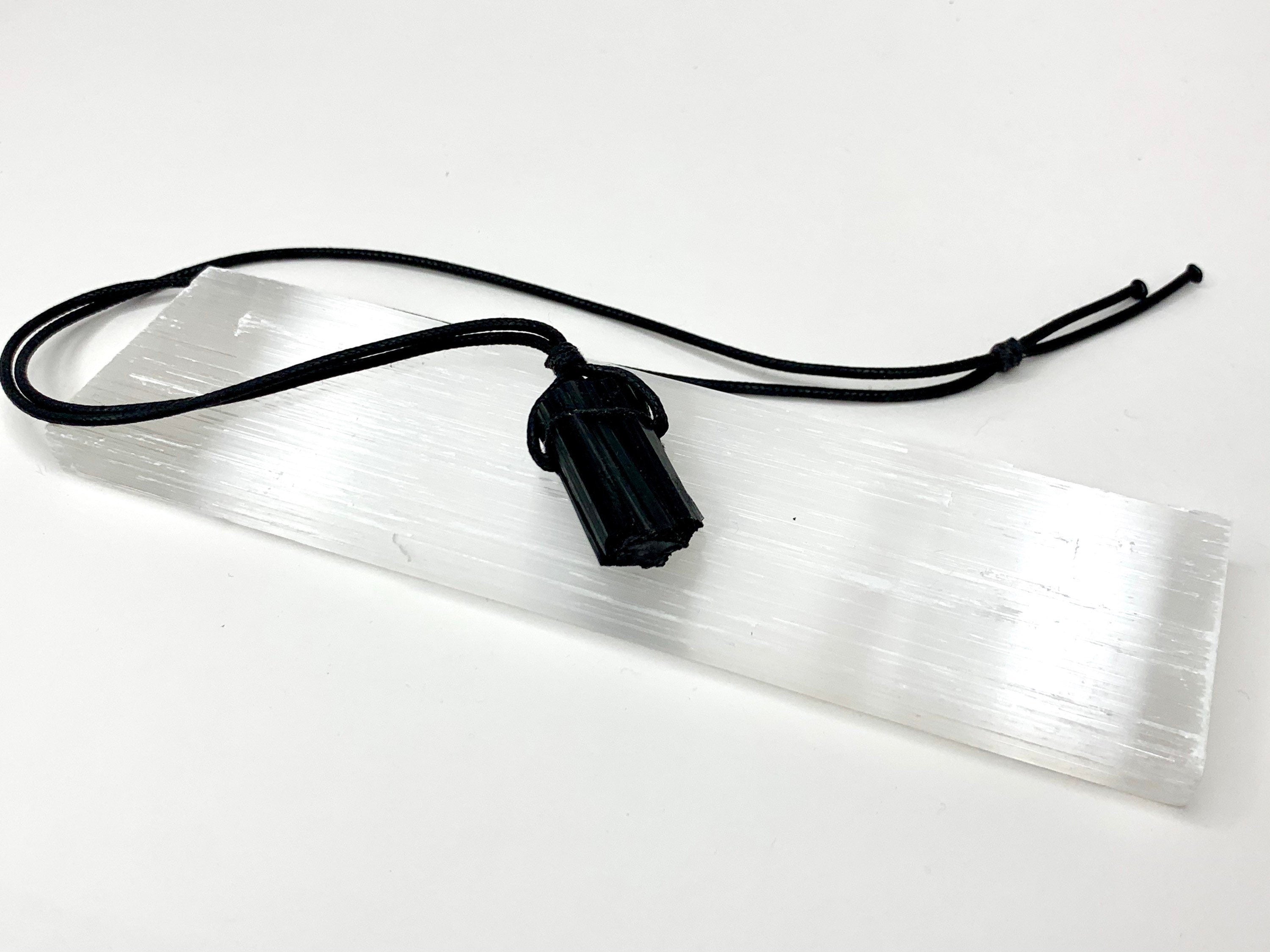 Rough Selenite Charging Bar: 8-Inch Crystal Cleansing Station