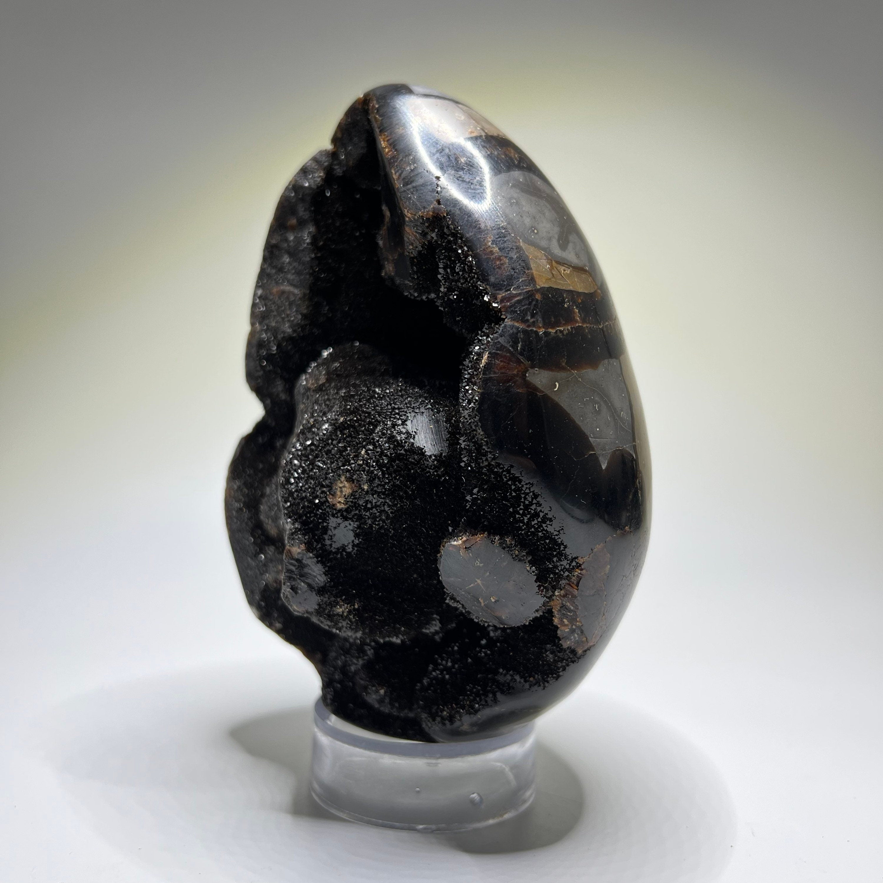 Septarian Crystal Egg