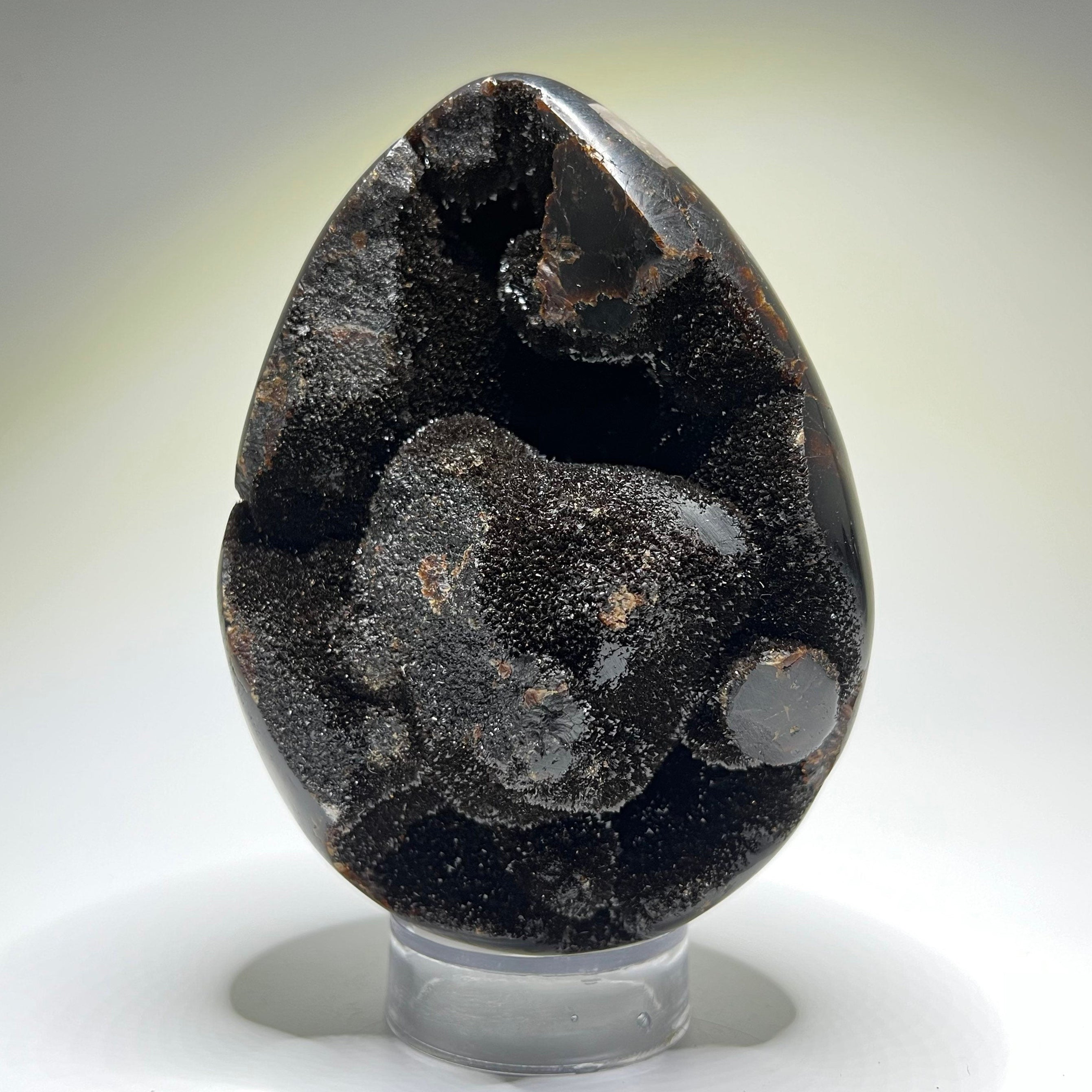 Septarian Crystal Egg
