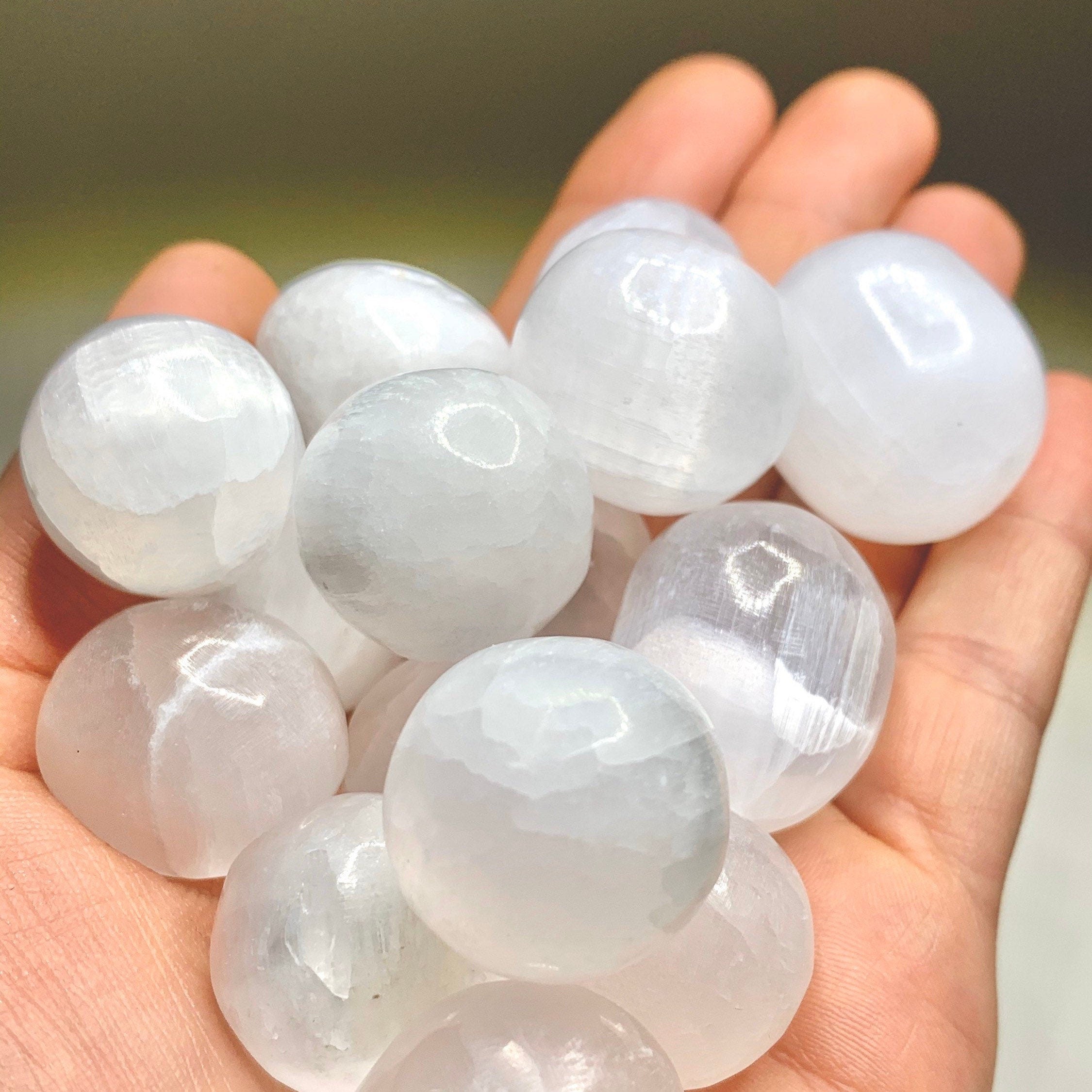Selenite Tumble Stone