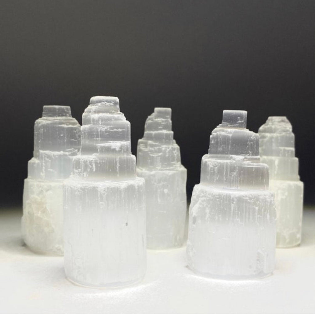 Selenite Crystal Mini Tower