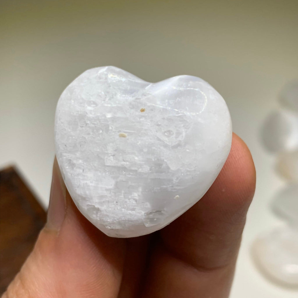 Selenite Crystal Pocket Stone