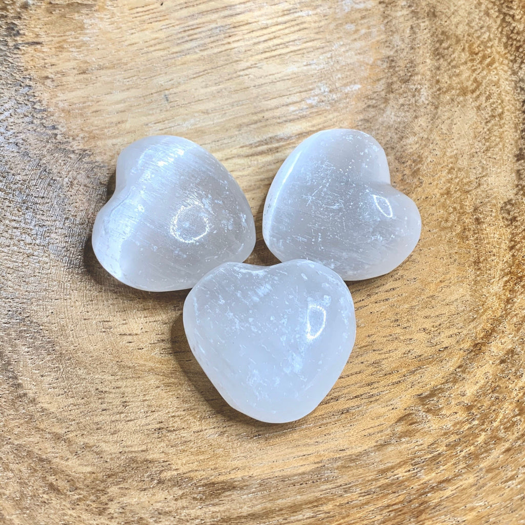 Selenite Crystal Pocket Stone