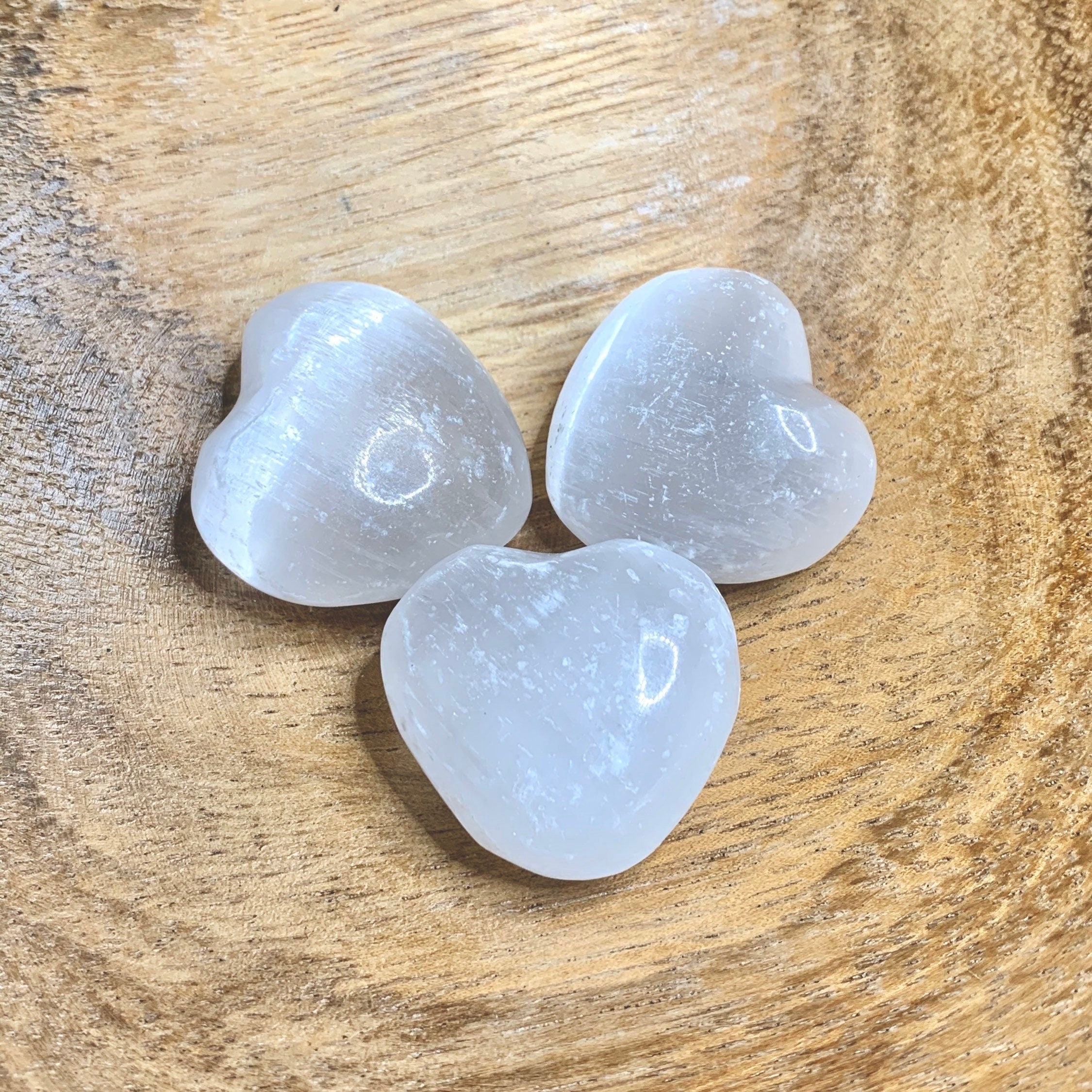 Selenite Crystal Pocket Stone