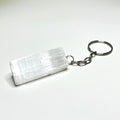 Selenite Crystal Keychain