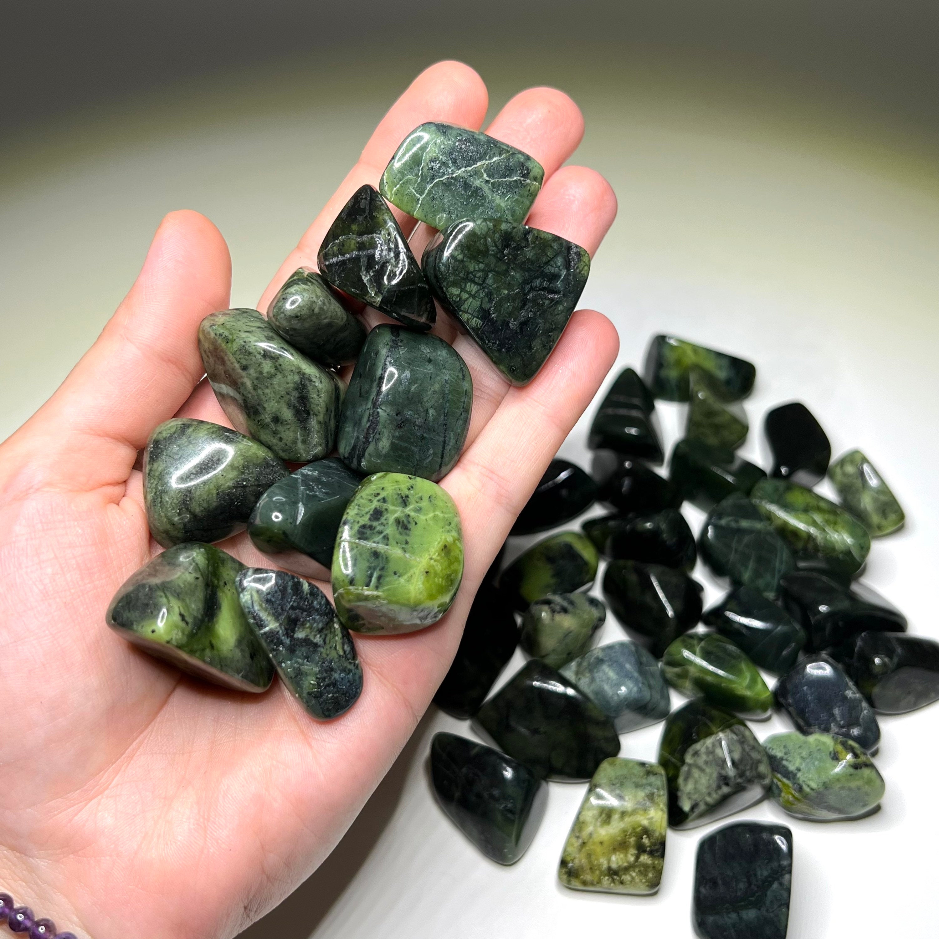 Nephrite Jade Tumble Stone