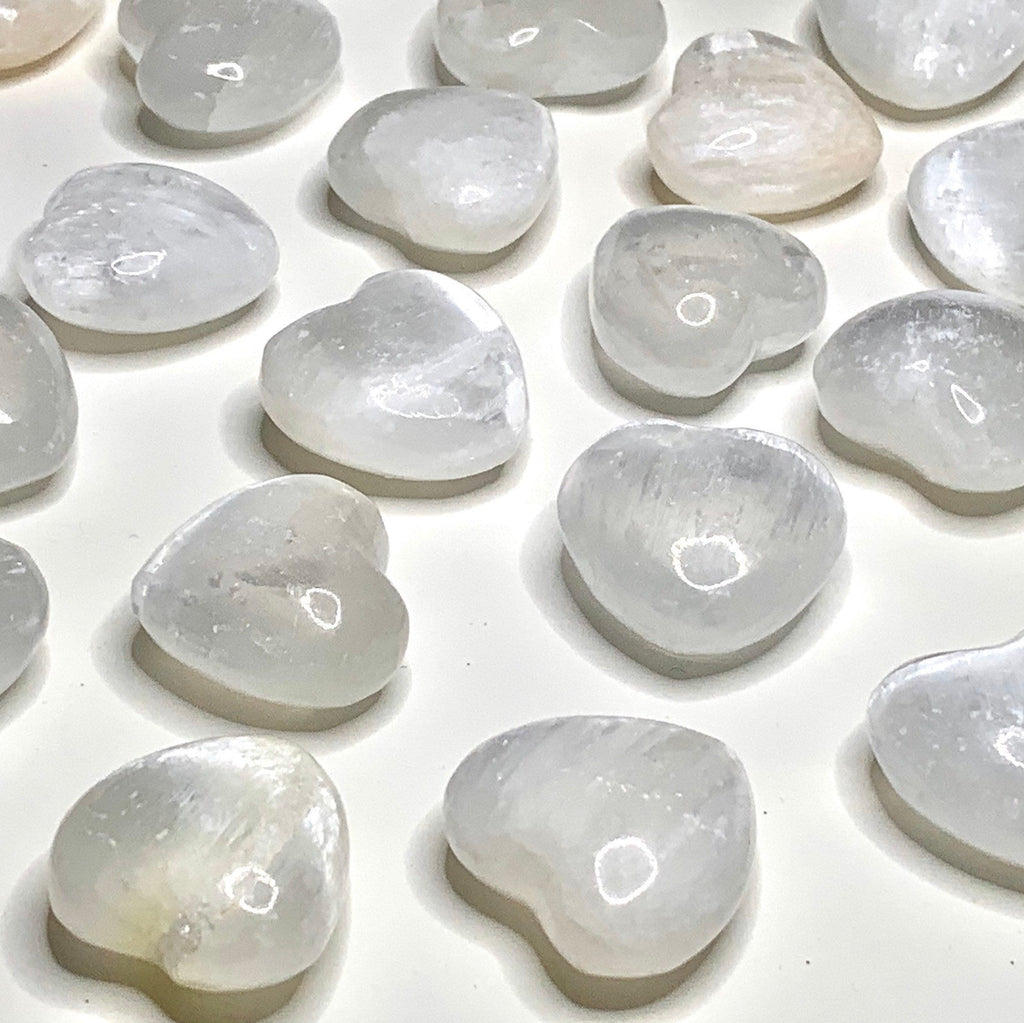 Selenite Crystal Pocket Stone