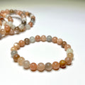 Handmade Multi Moonstone Crystal Bracelet - 6mm, 8mm options