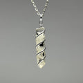 Moonstone in Orgonite Wire Wrapped Pendant Necklace - #2