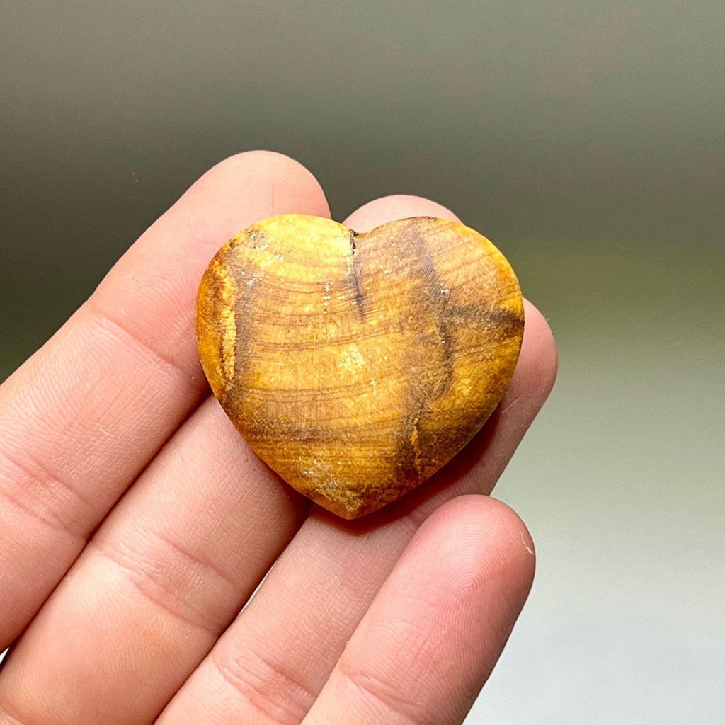 Palo Santo Wood Puffy Heart