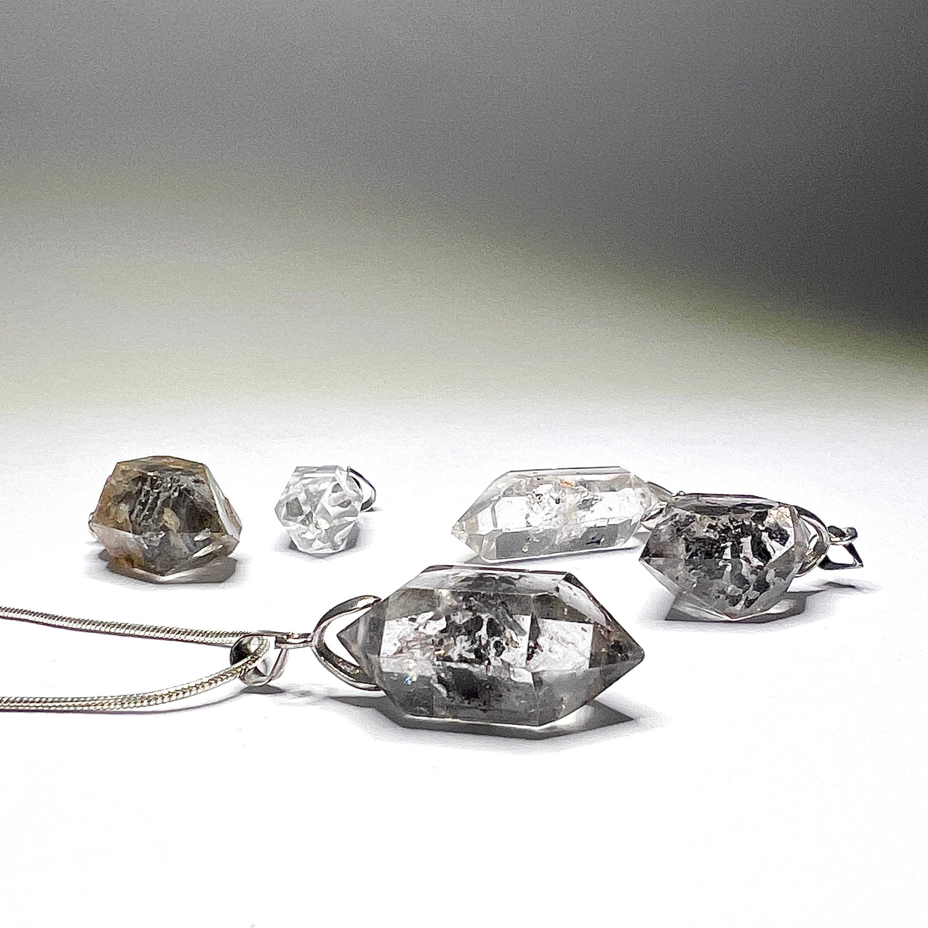 Herkimer Diamond Pendant Necklace
