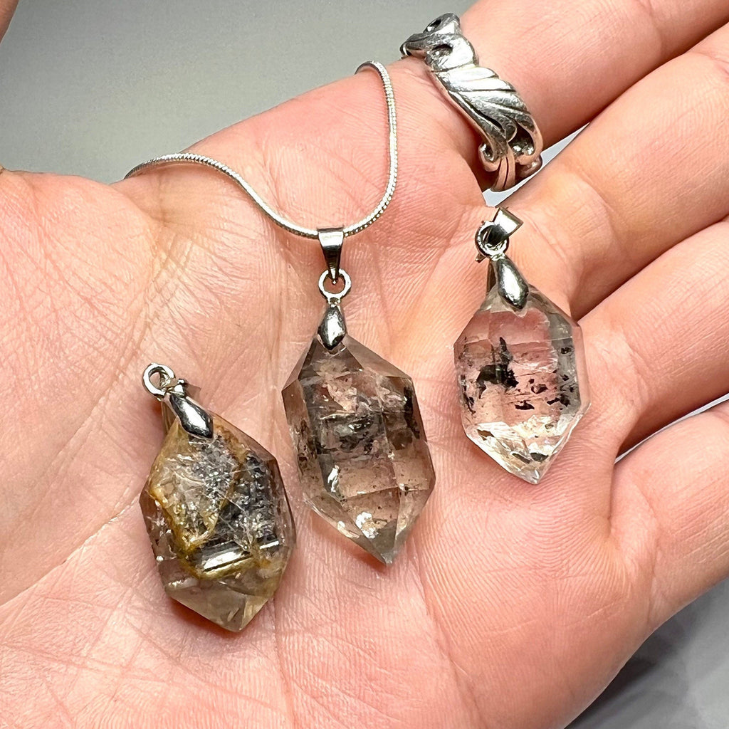 Herkimer Diamond Pendant Necklace