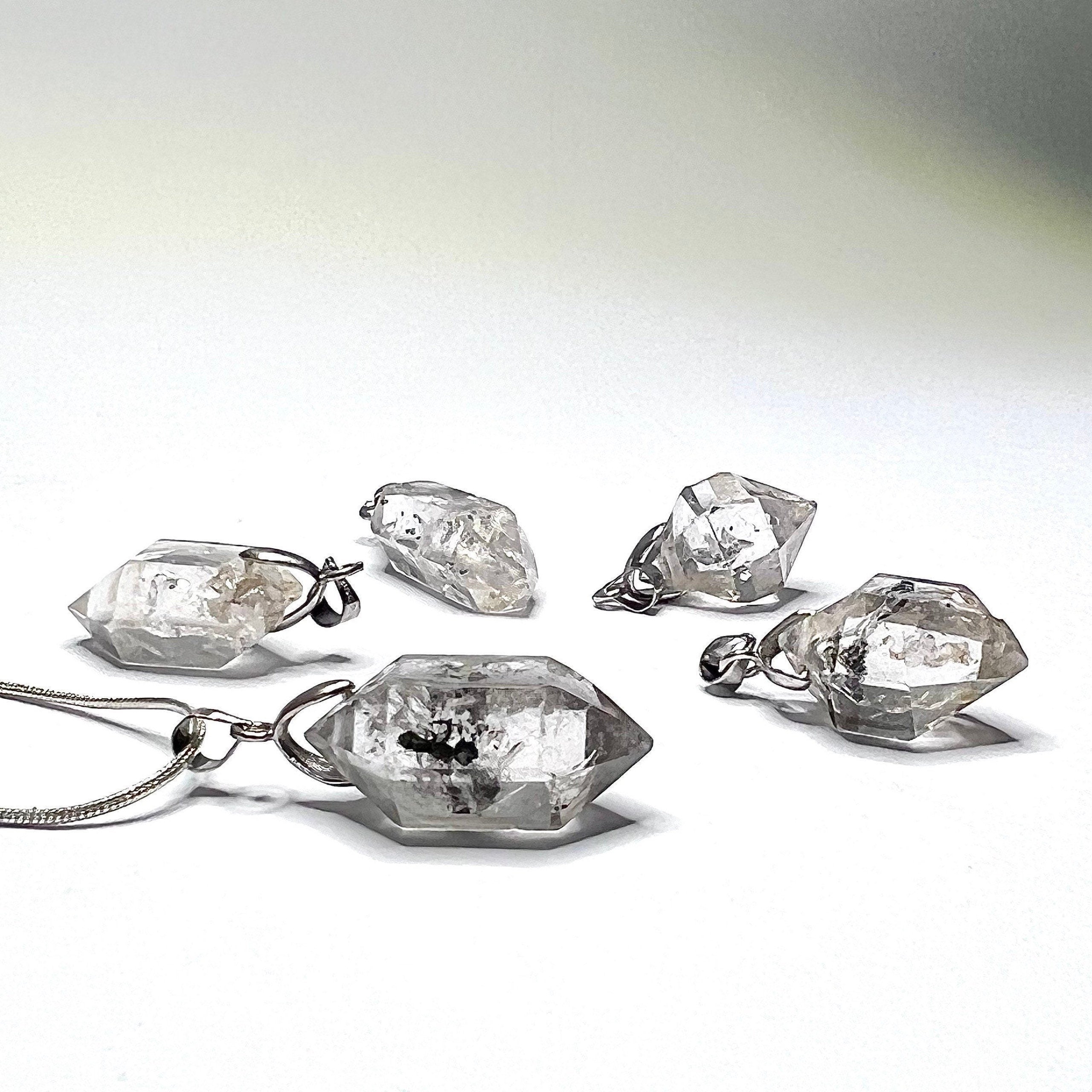 Herkimer Diamond Pendant Necklace