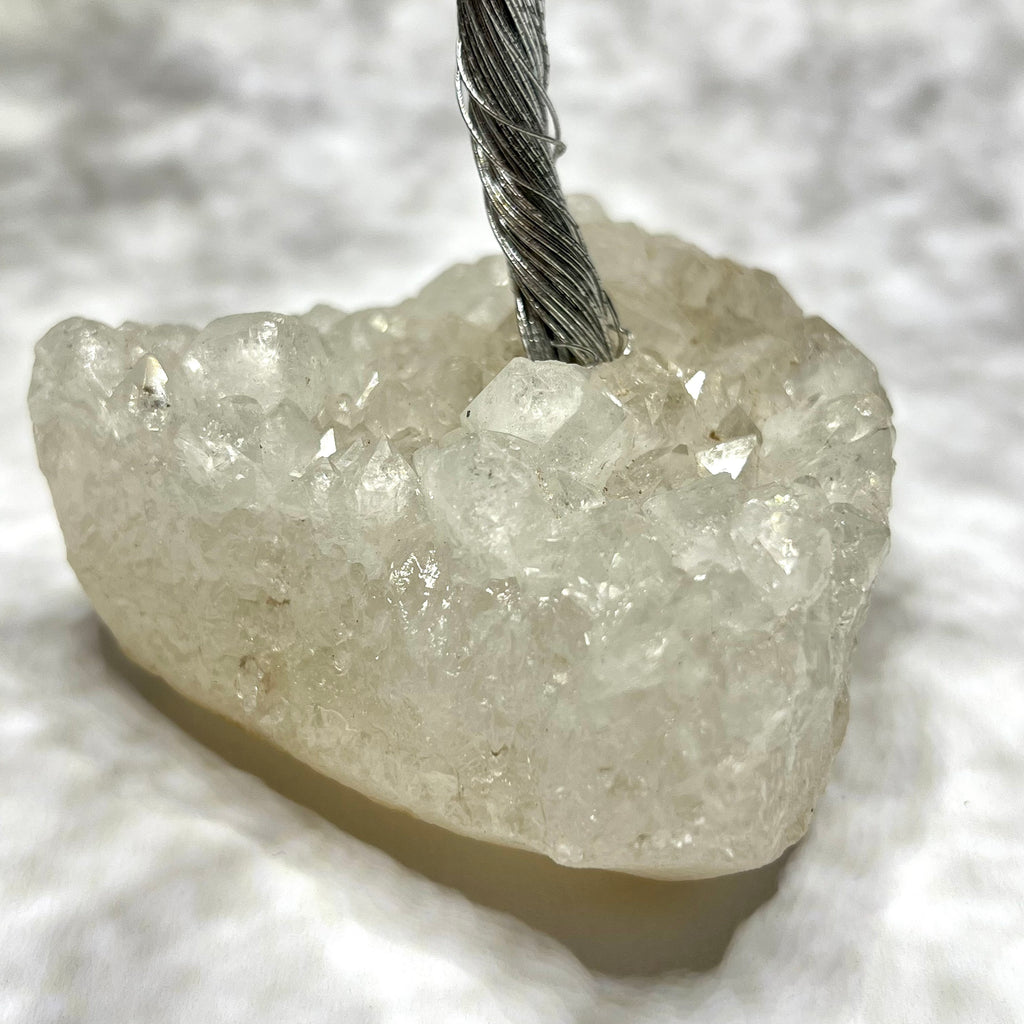 Carnelian Crystal Tree, Carnelian Gemstone Tree with Apophyllite Crystal Base