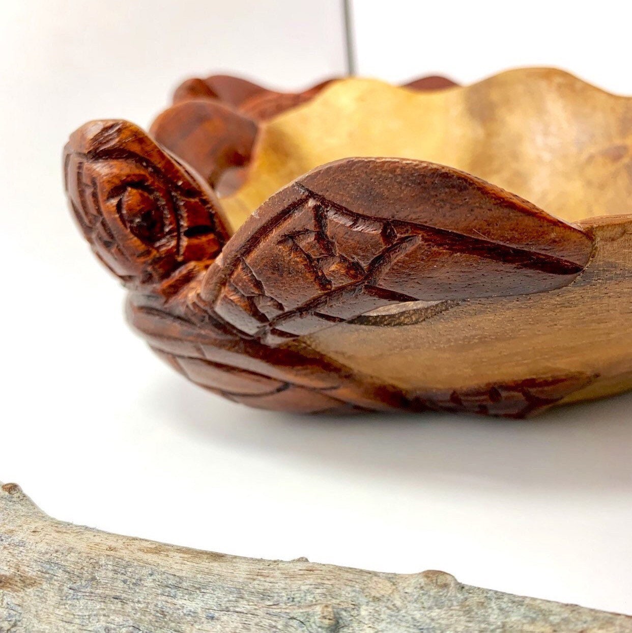 Sea Turtle Wood Bowl