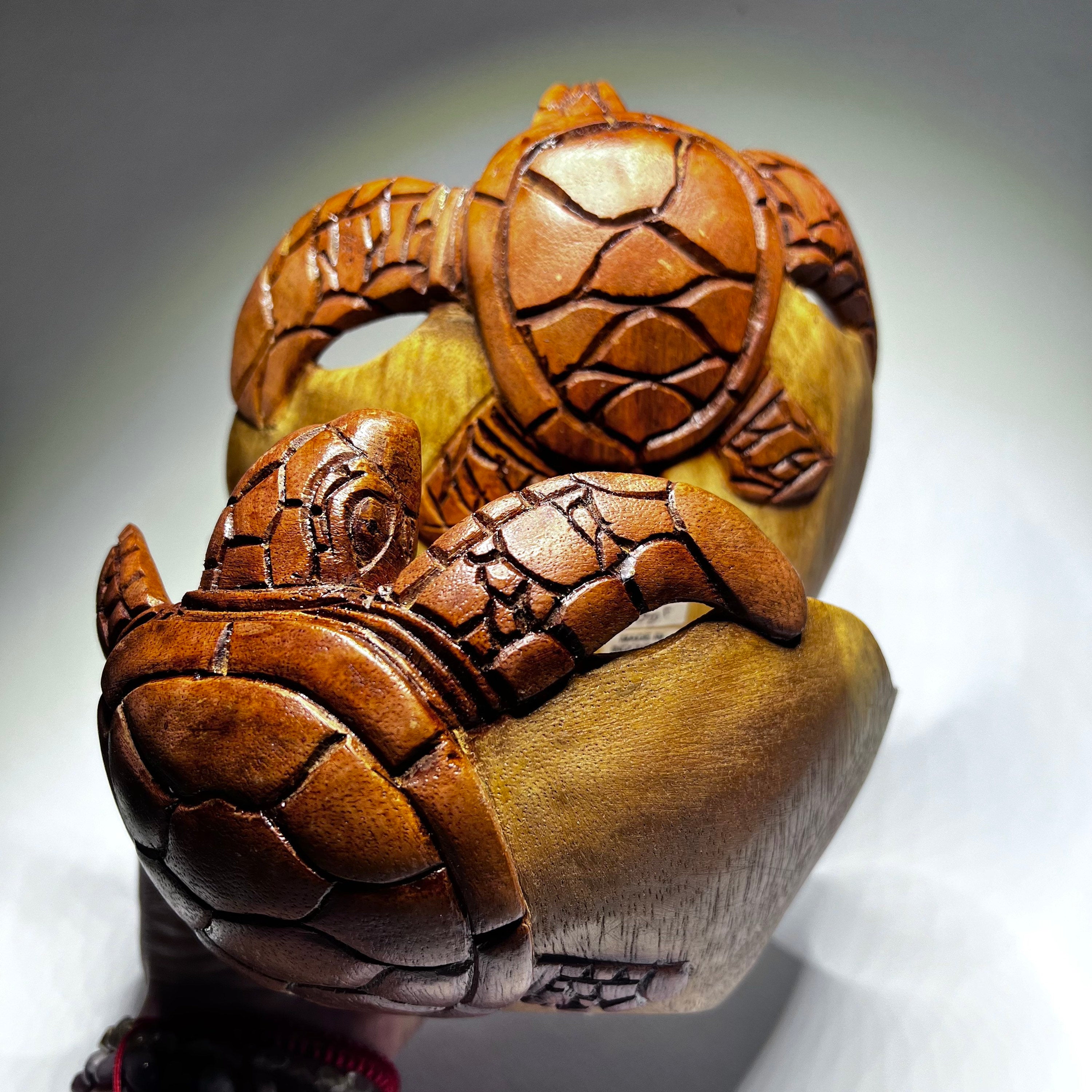 Sea Turtle Wood Bowl