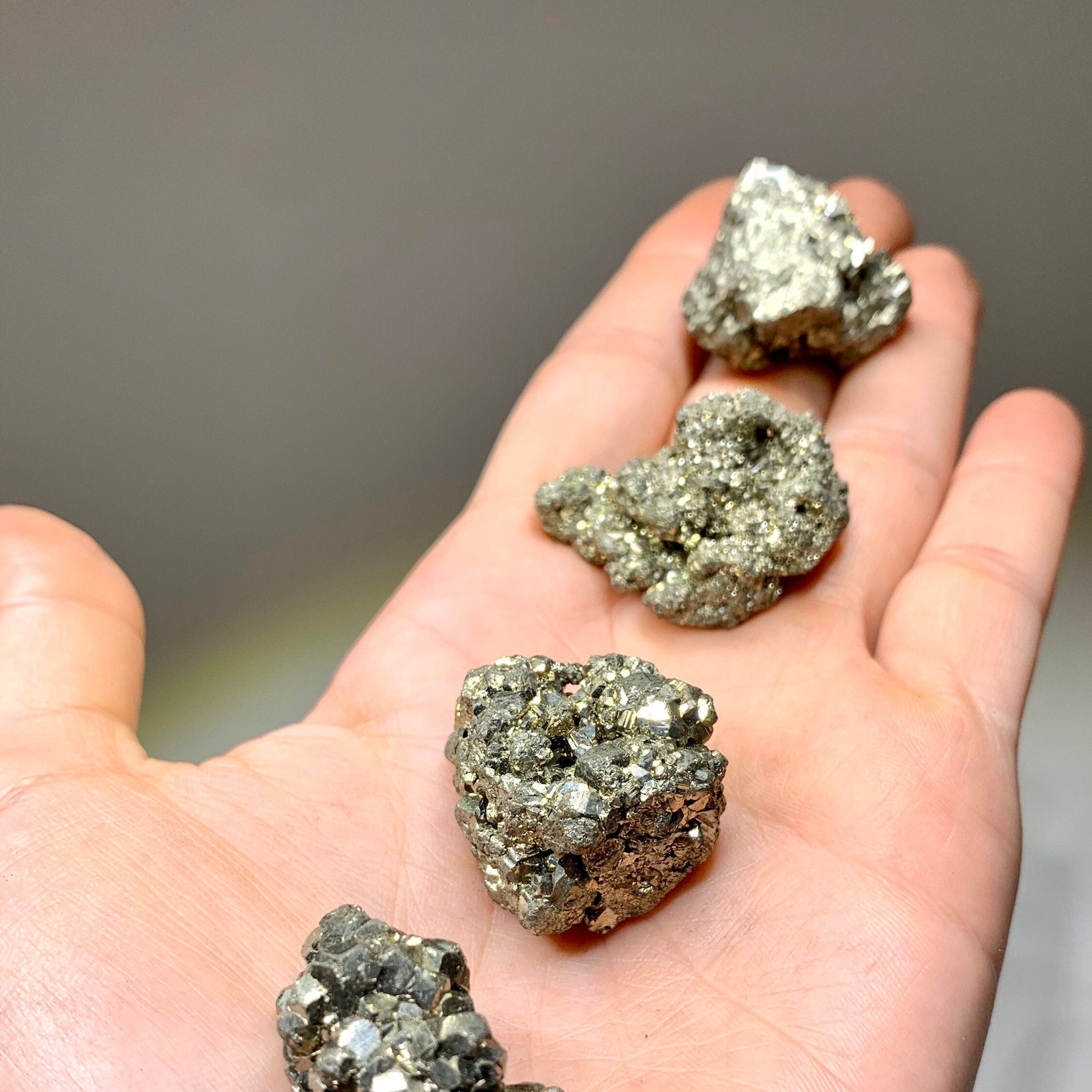 Pyrite Nuggets from Peru