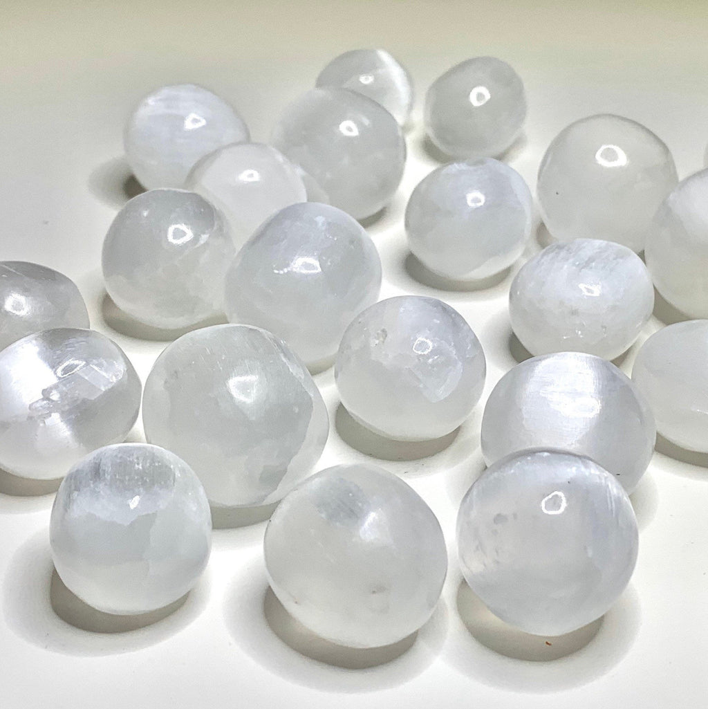 Selenite Tumble Stone