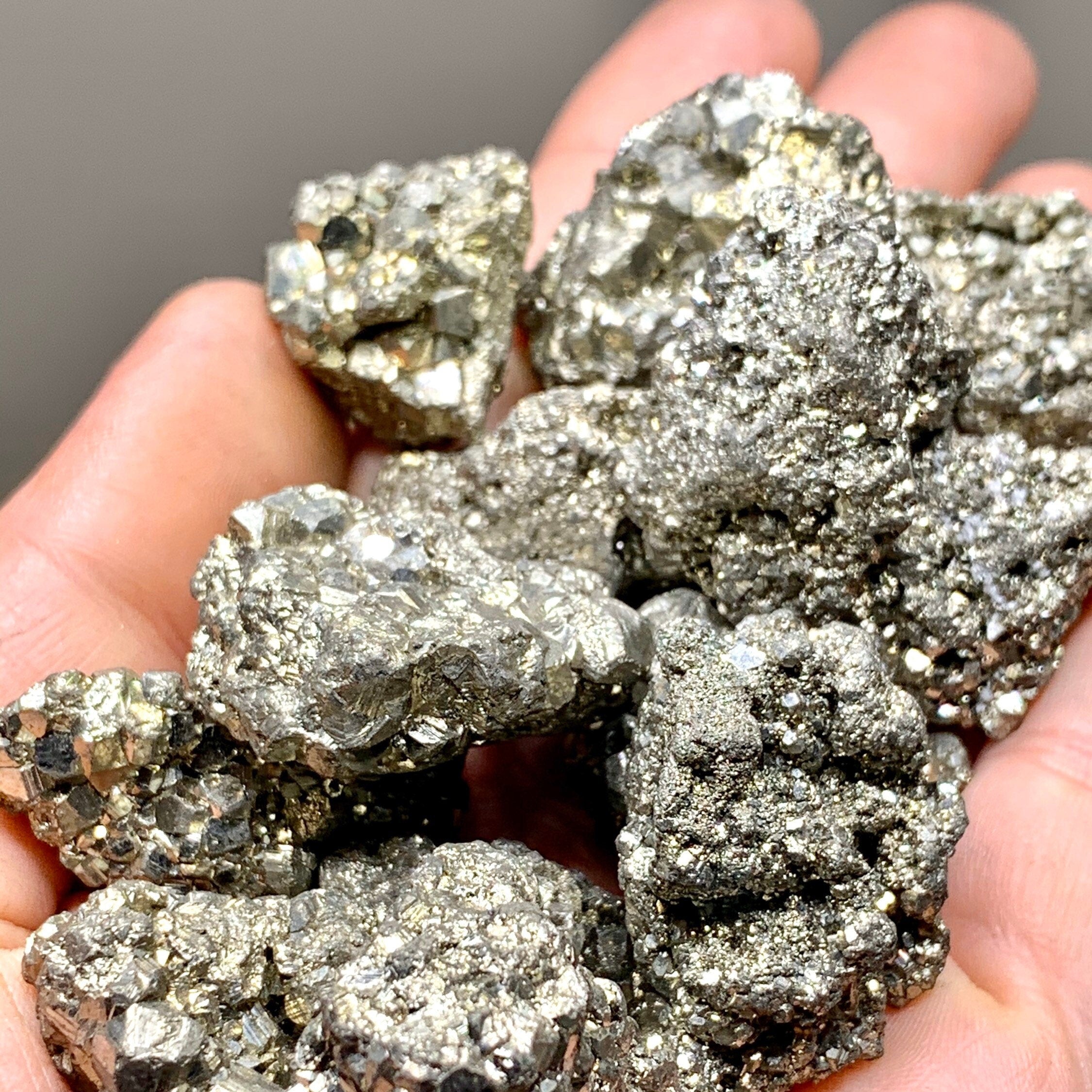 Pyrite Nuggets from Peru