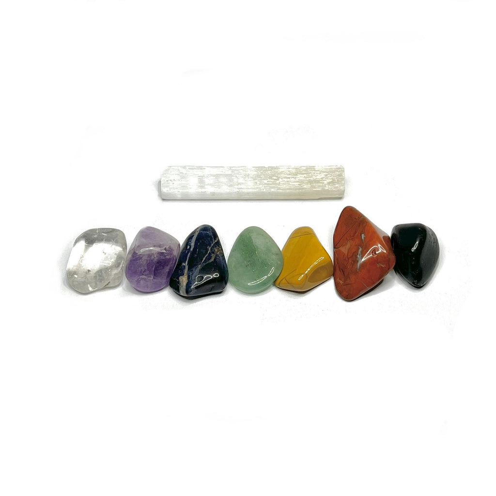 Chakra Stones 8 Piece Crystal Set