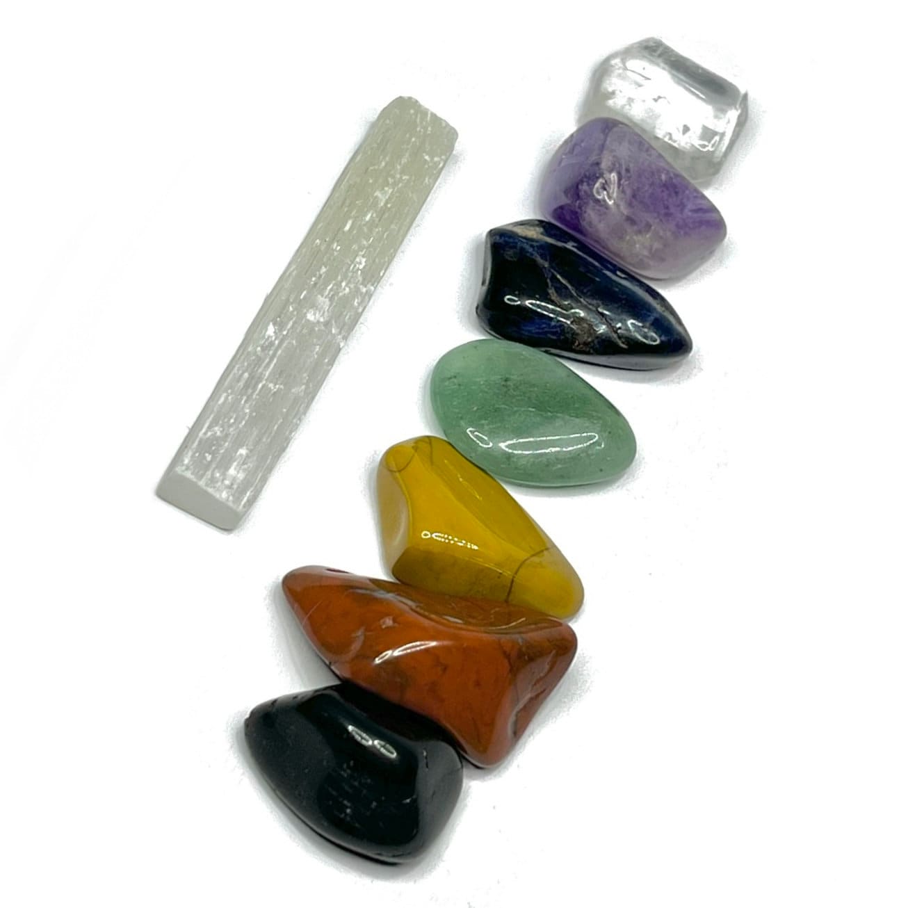 Chakra Stones 8 Piece Crystal Set