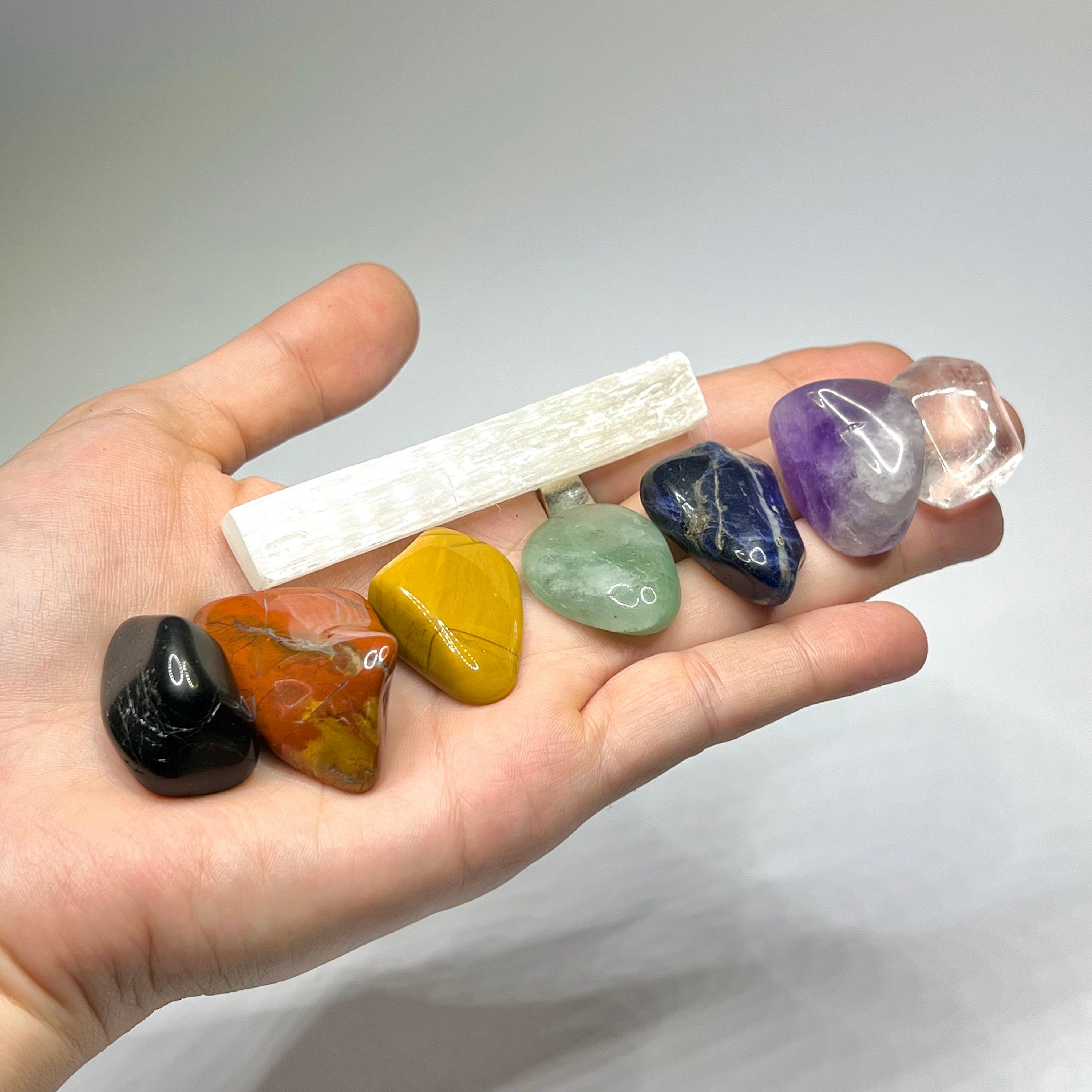 Chakra Stones 8 Piece Crystal Set