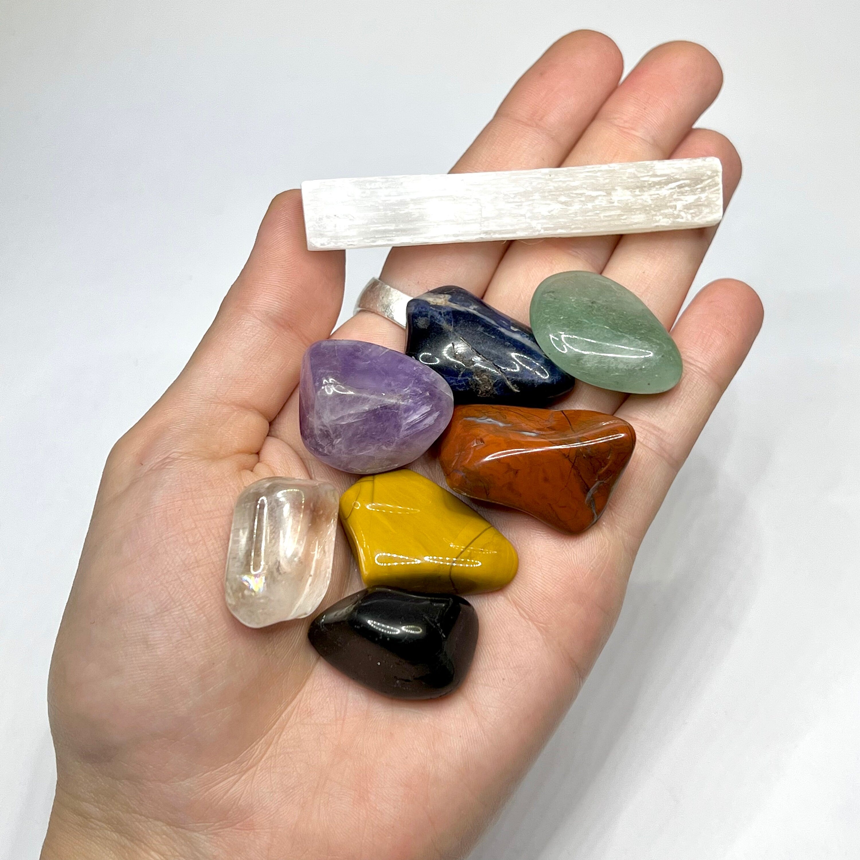 Chakra Stones 8 Piece Crystal Set