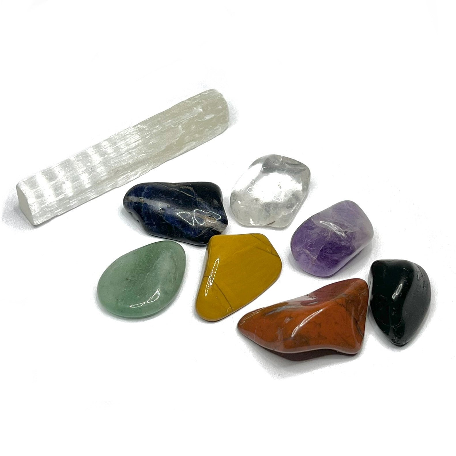 Chakra Stones 8 Piece Crystal Set