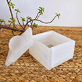 Handmade Moroccan Selenite Crystal Charging Jewelry Box
