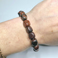 Brecciated Jasper Tumbled Crystal Bracelet