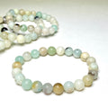 Amazonite Crystal Beaded Bracelet