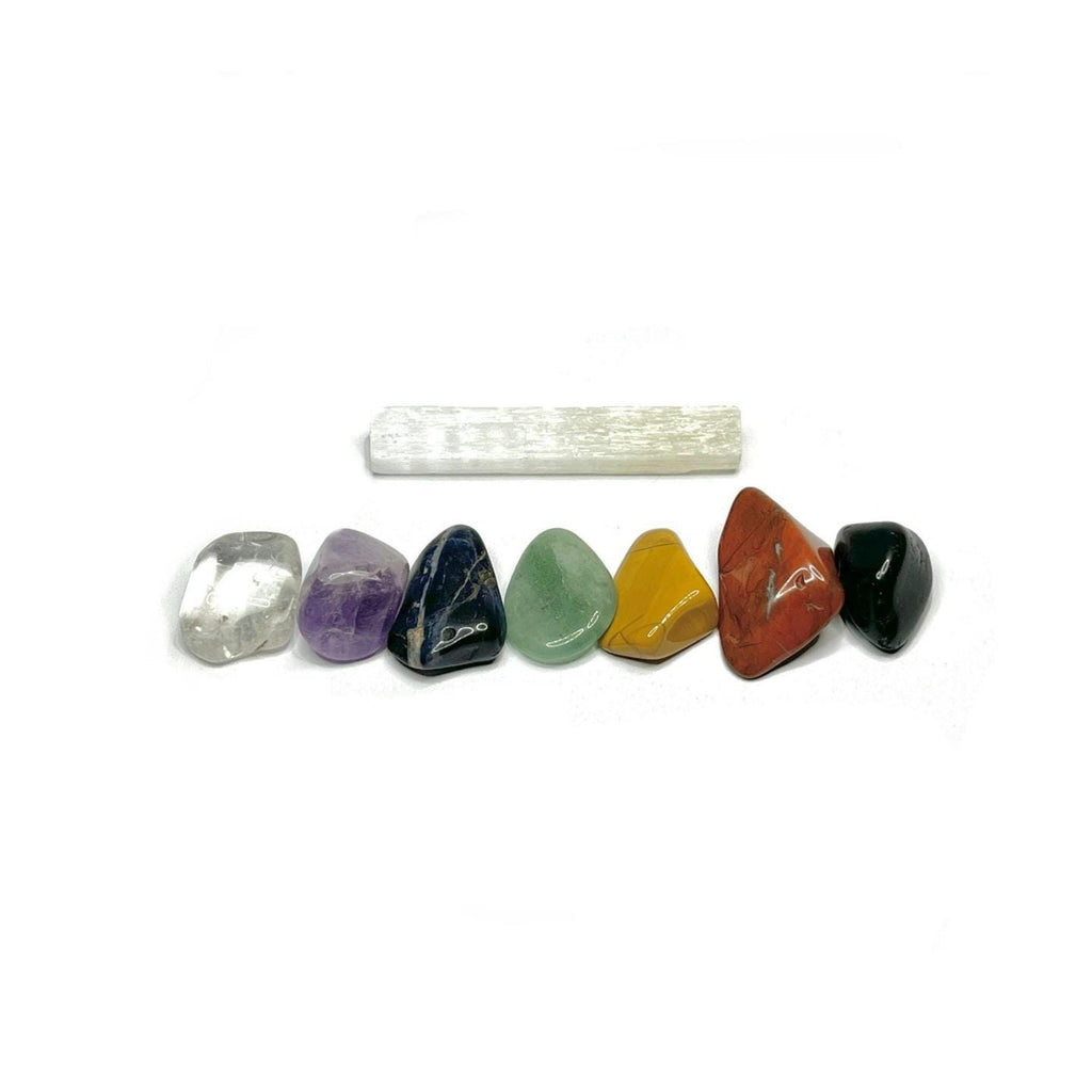 Chakra Stones 8 Piece Crystal Set