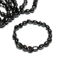 Hematite Tumbled Crystal Bracelet