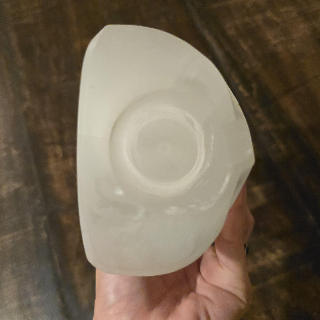 Selenite Angel Table Lamp: Large Unique Crystal Lamp
