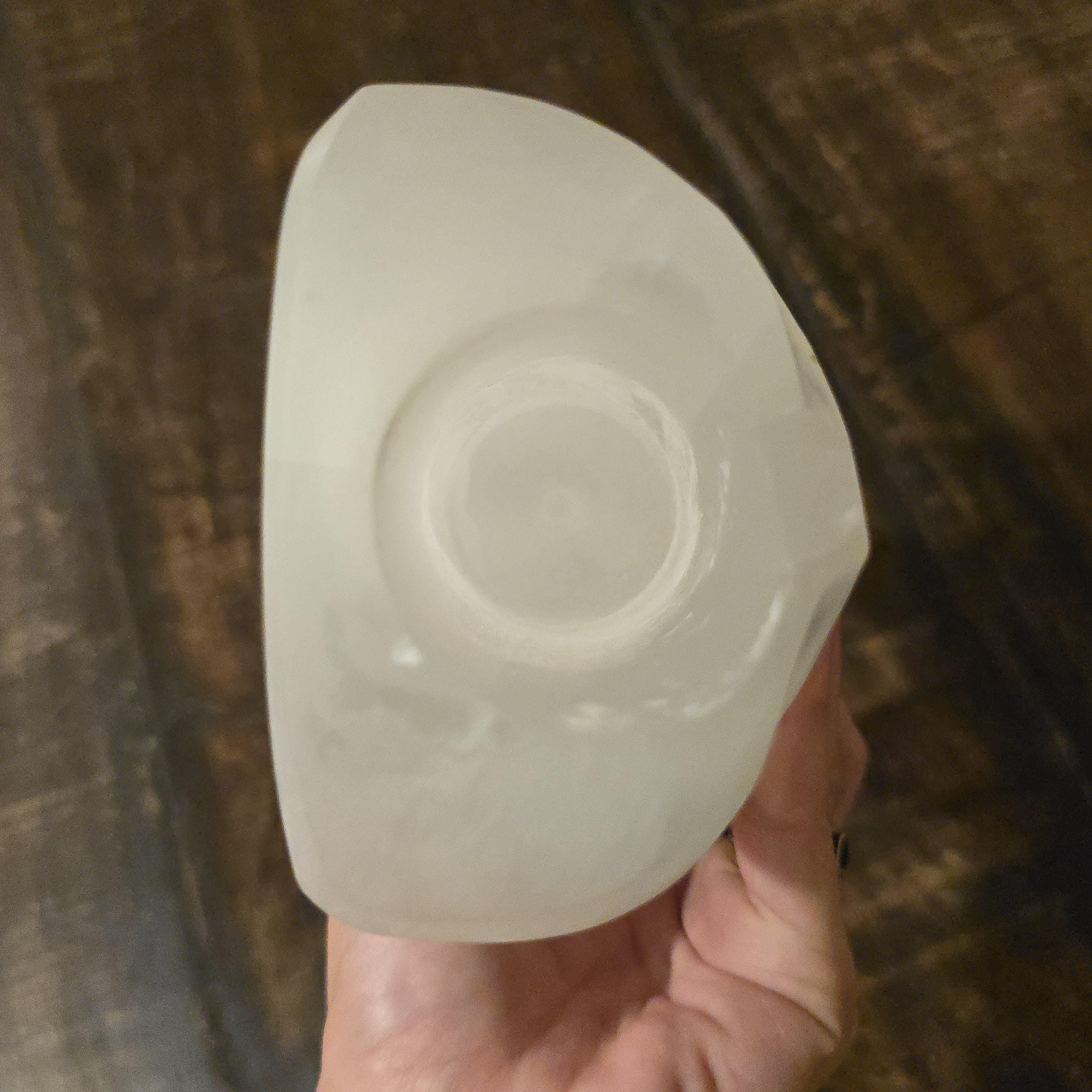 Selenite Angel Table Lamp: Large Unique Crystal Lamp