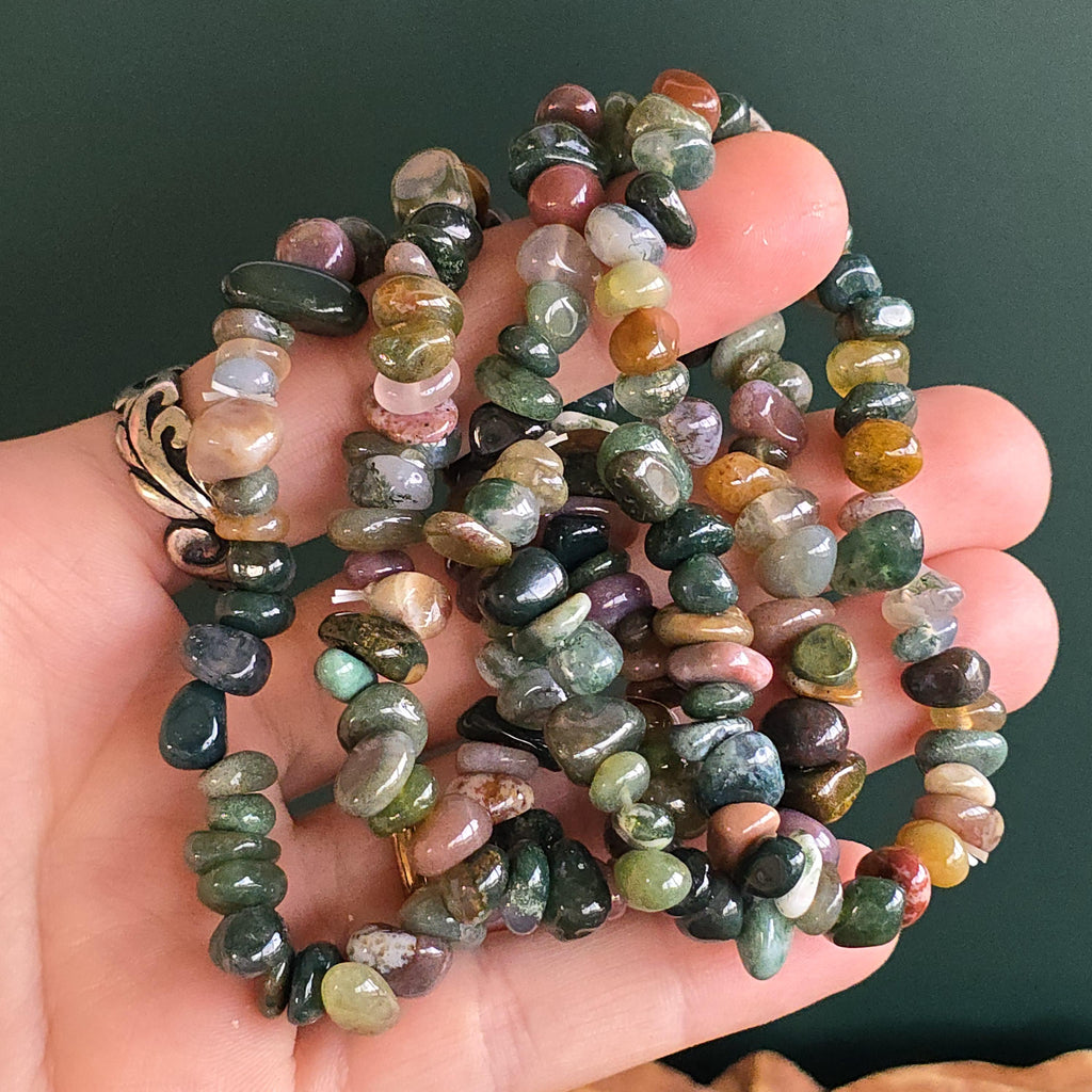 Fancy Jasper Beaded Bracelet - #2