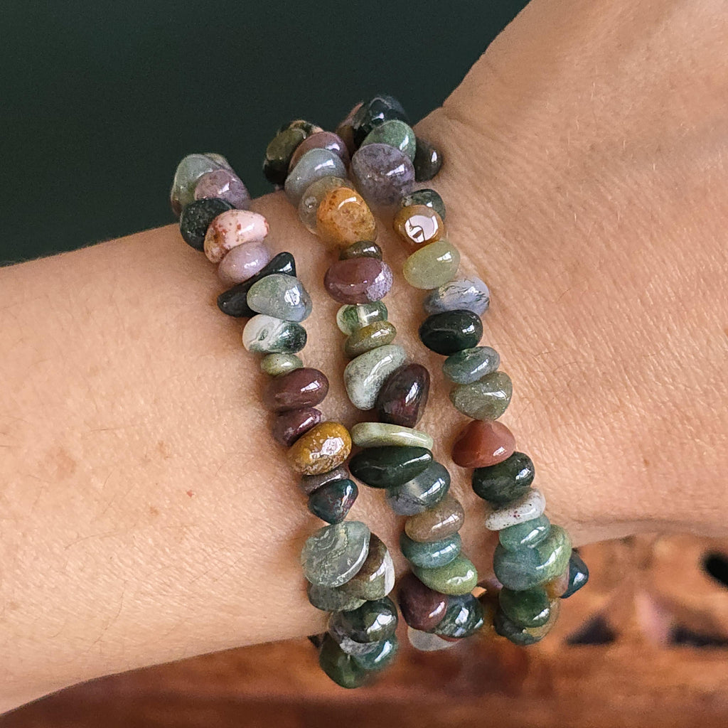Fancy Jasper Beaded Bracelet - #2