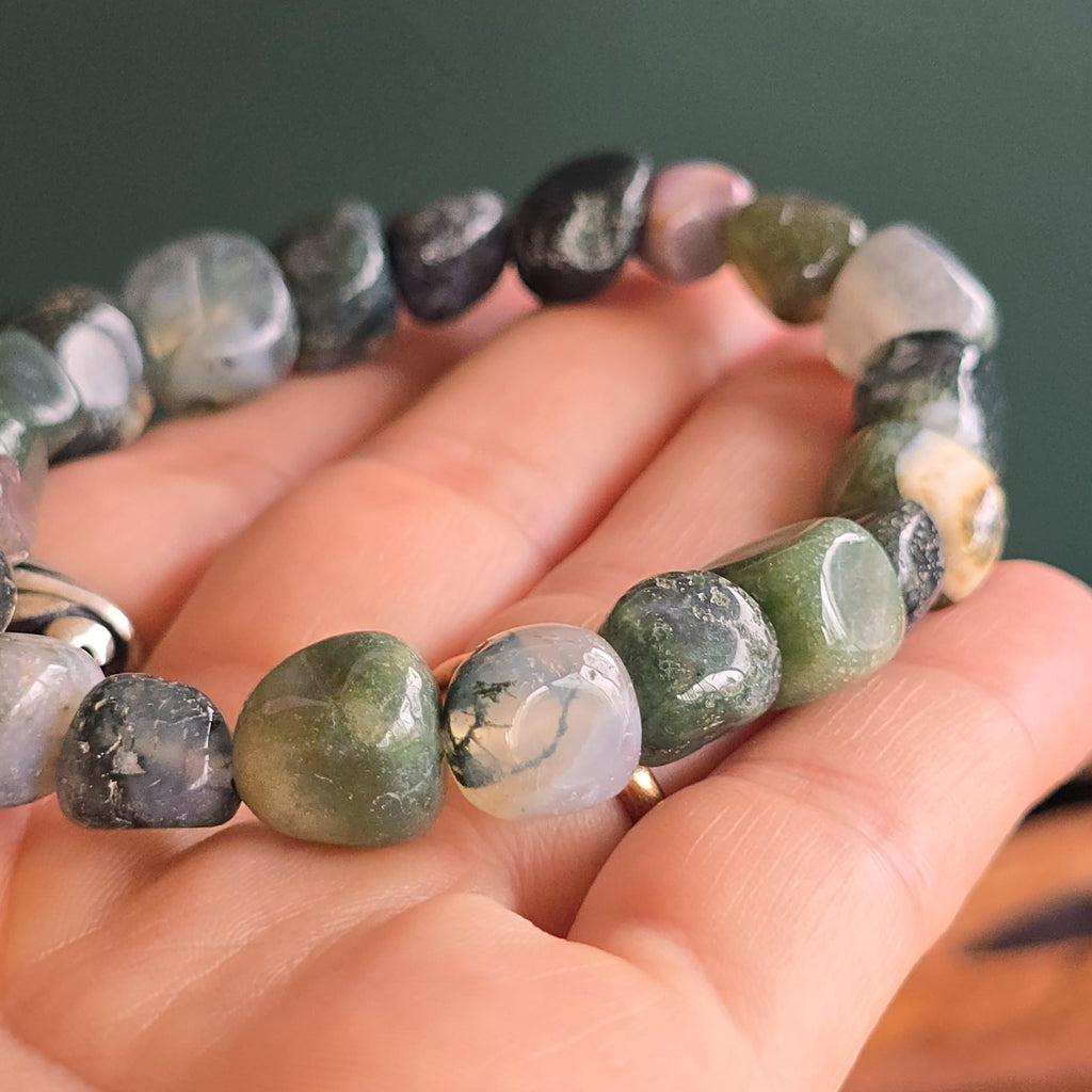 Fancy Jasper Tumbled Bead Bracelet