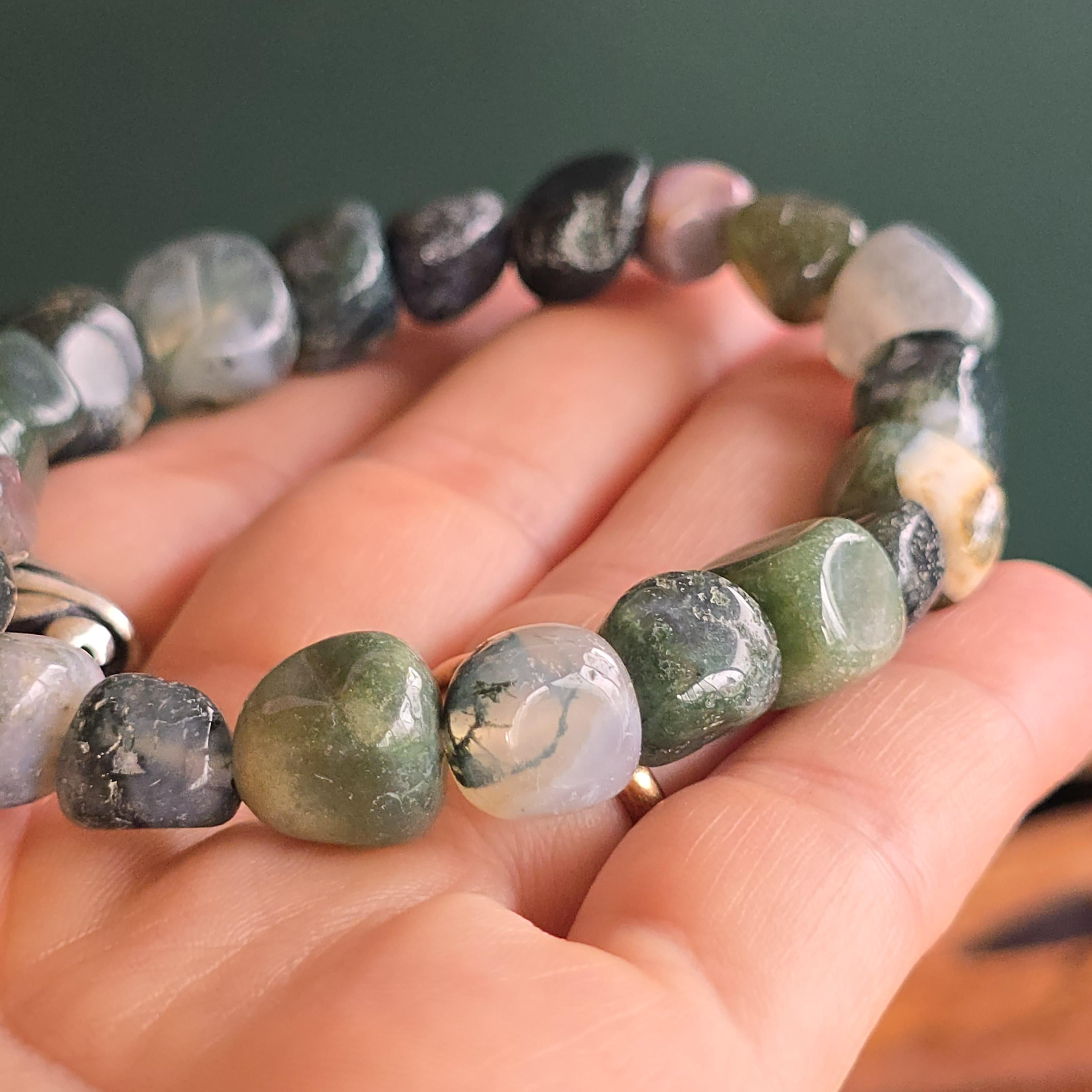 Fancy Jasper Tumbled Bead Bracelet