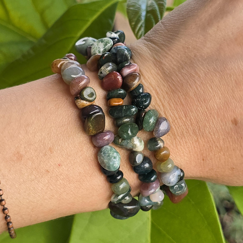Fancy Jasper Beaded Bracelet - #2