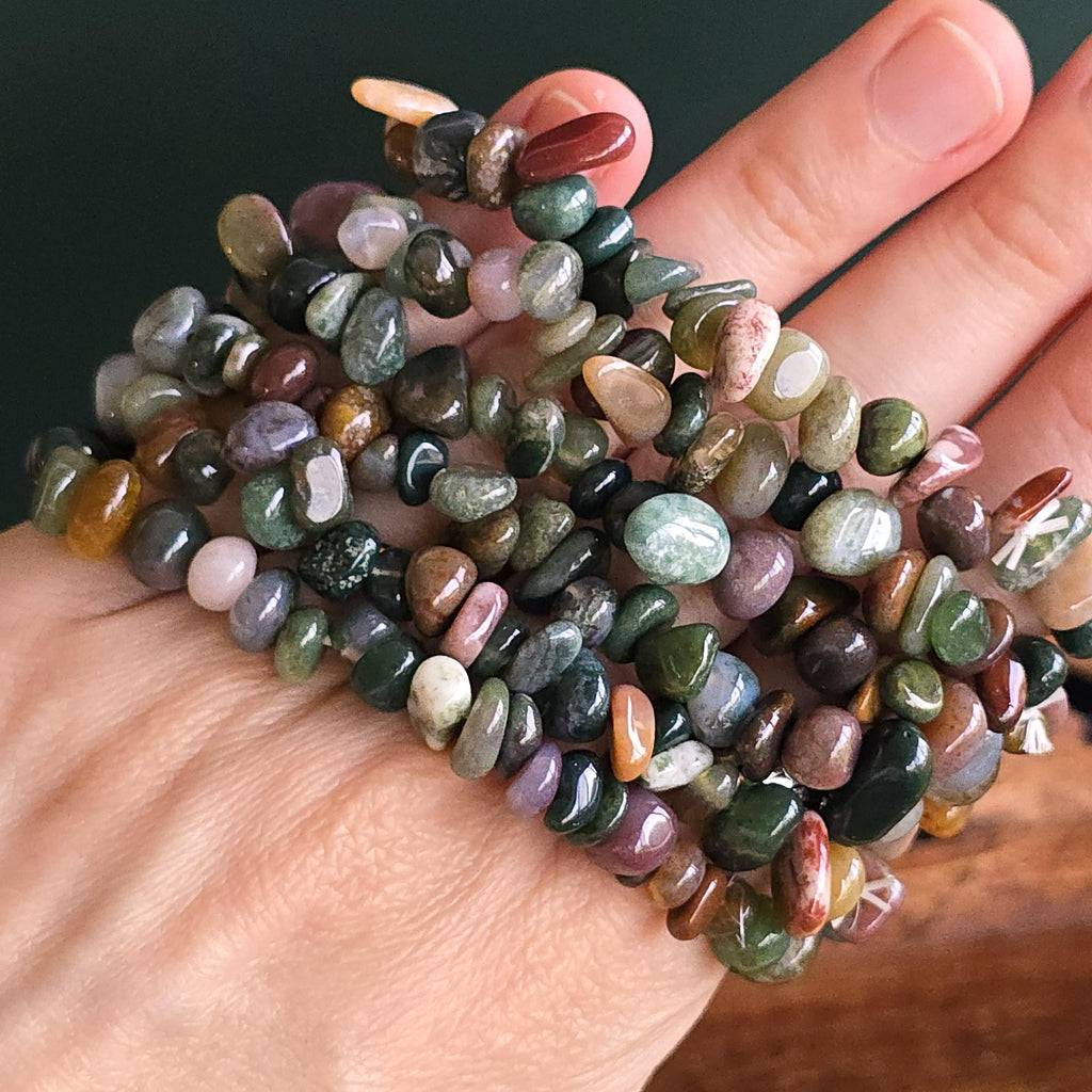 Fancy Jasper Beaded Bracelet - #2