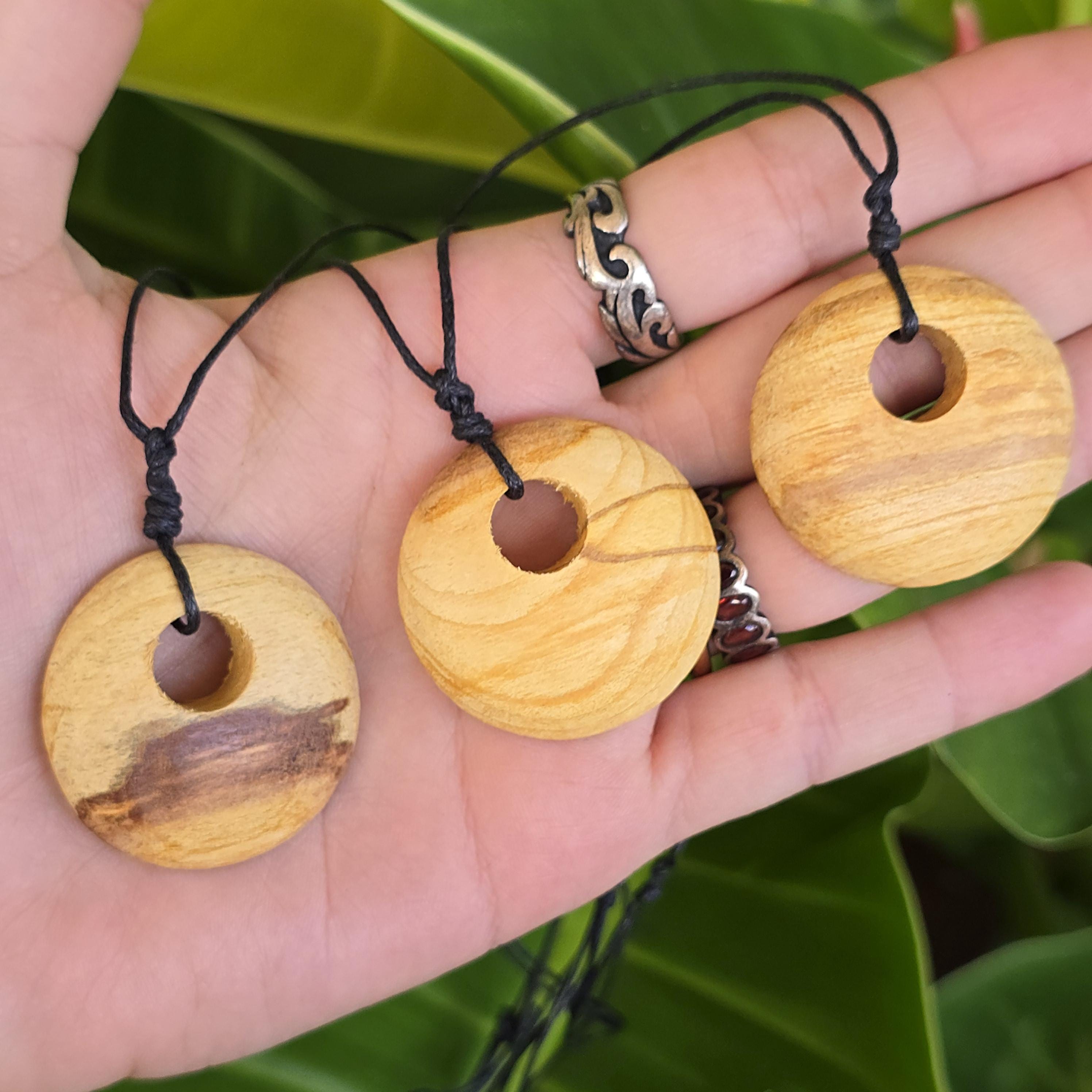 Palo Santo Cord Necklace